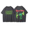 High Street T Shirts Marilyn Manson Printed T-Shirt Fashion Street Trend Short Sleeve Cotton Comfortable Loose Clothing Unisex