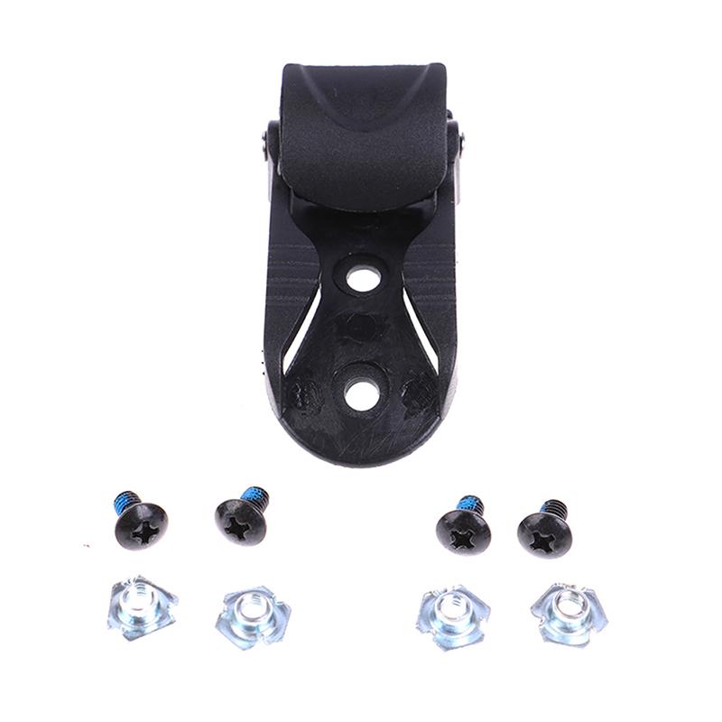 2Sets Pp Inline Roller Skate Strap Buckle With Clamp Screws Nut Accessories