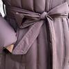 Plus Size L-7XL Fashion Woman Winter Coats With Belt Long Parkas Hooded Loose Thick Female Jackets