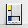 Poster Mondrian Composition