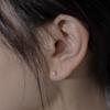 Kiee Oshimu (Silver925) 905 Pearl Flat Earring