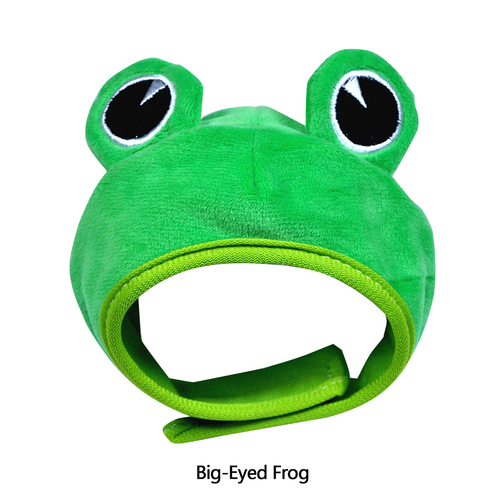 Cute Crab Frog Pet Hat, Puppy Dress Up Costume, Christmas Cosplay, Warm Headwear, Dogs Hats, Lovely Style