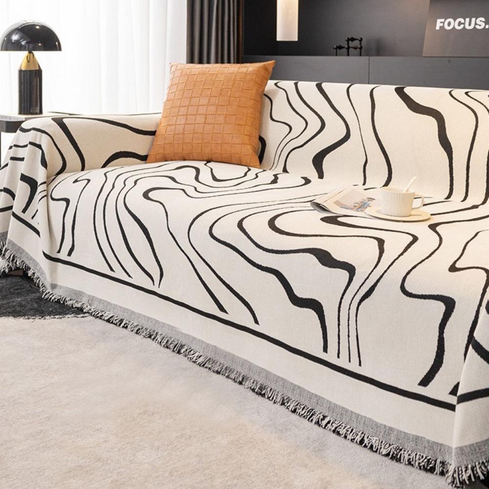 Chenier simple sofa towel, universal in all seasons, non-slip cover cloth universal sofa cover, one-piece all-inclusive cover cloth blanket