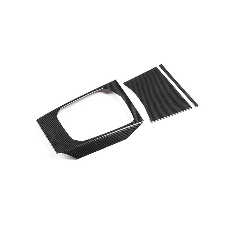 Center Console Gear Shift Panel Cover Gear Lever Surround Decor Sticker Car Accessories For BMW 3 4 Series G20 G22 -2026 LHD