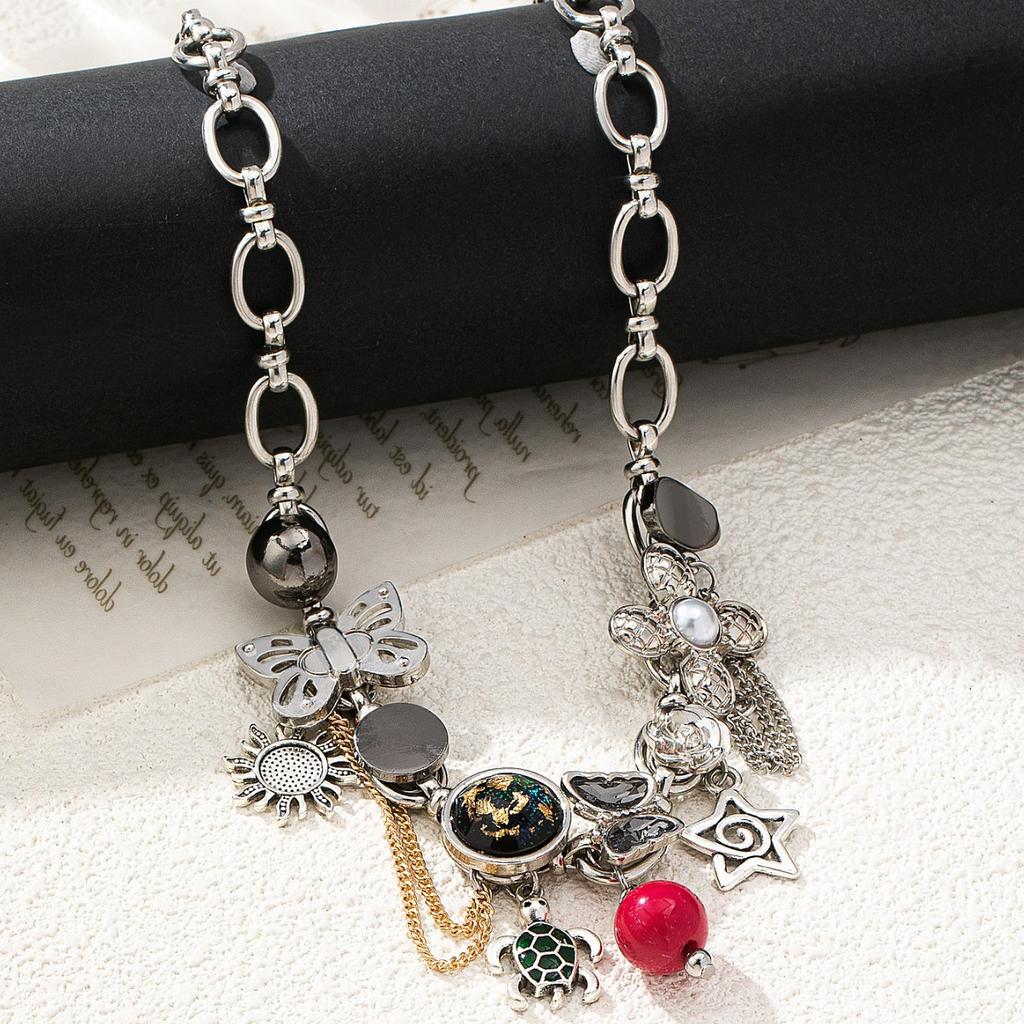 New Self-developed Heavy Industry Collarbone Chain Collar Choker Punk Light Luxury Y2