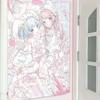 Kawaii Piano  Melody Maid Anime Tapestry Cute Lolita Girls Print Wall Hanging for Teen Girl Bedroom Dorm Door Decor