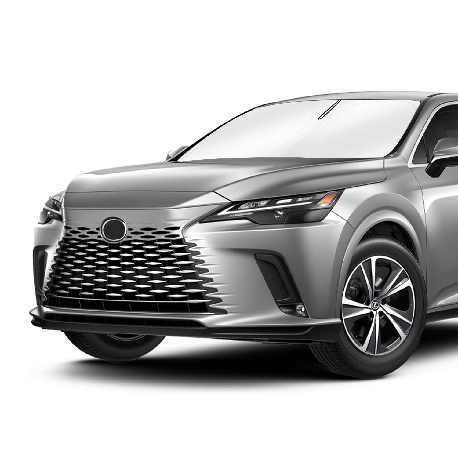 

CARTIST Mitsubishi Outlander Sunshade Generation GN0W for Sunline and Front UV Car Camping Custom Interior Easy Includes Steering Wheel Cover Storage