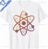 Graphic Birthday Gift  Atom Retro Style Science TShirt Unisex Clothing Streetwear Graphic T Shirts Anime Tshirt Ropa Hombre