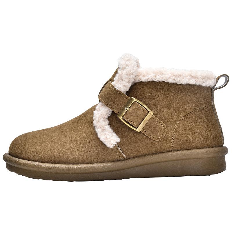 New product hot sale winter new snow boots women's warm velvet short boots 2523