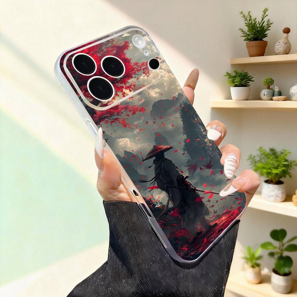Japanese Bushido-o Samurai For iPhone 11,12,13,14,15,16,17,Pro,Max,Plus,Mini,SE4,E Phone Case With Magsafe Wireless