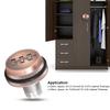 2pcs Zinc Alloy Mechanical  Password 3-Digit Code Mailbox Cabinet LockRed Copper 20mm/0.79in