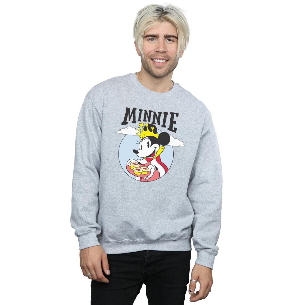 Disney Minnie Mouse Queen Sweatshirt für Herren