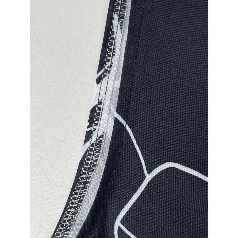 Tuta elegante allacciata alla caviglia Stampa casual Cravatta Vita senza maniche Tuta estiva con pantaloni lunghi a gamba larga Abbigliamento da donna