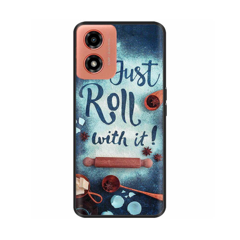 Hülle Für Moto G04s Stoßfest Schwarz Weiches Silikon Rückabdeckung Handyhülle auf Für Motorola Moto G04S G04 MotoG04 MotoG04s Bumper