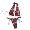 Swimsuit Women's Backless Lace Than Sexy Kini Split Triangle Bikini Babes