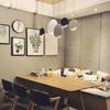 Scandinavian modern pendant lights minimalist living room dining room pendant lamp bar creative Crescent light Lighting Fixtures
