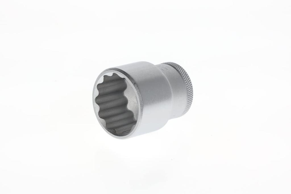 GEDORE 6135250 12-point Socket, 28mm, 12.7mm Drive,