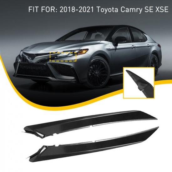 For 2018- Toyota Camry  HEADLIGHT FILLER TRIM LEFT &RIGHT PASSENGER A2
