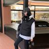 Double-sided Down Cotton Vest Women's Autumn and Winter New Loose Vest Cotton Vest Jacket