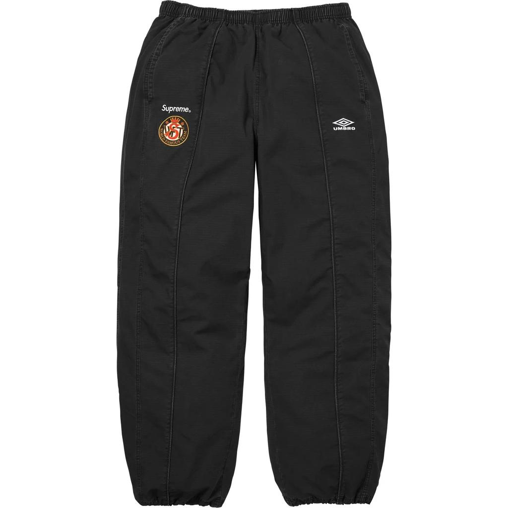 Supreme Umbro Cotton Ripstop Track Pant (26SS) Black