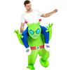 Funny ET Alien Inflatable Costume Dress Suit Boy Girl Adult Purim Carnival Halloween Anime Party Cosplay Costumes Birthday Gift
