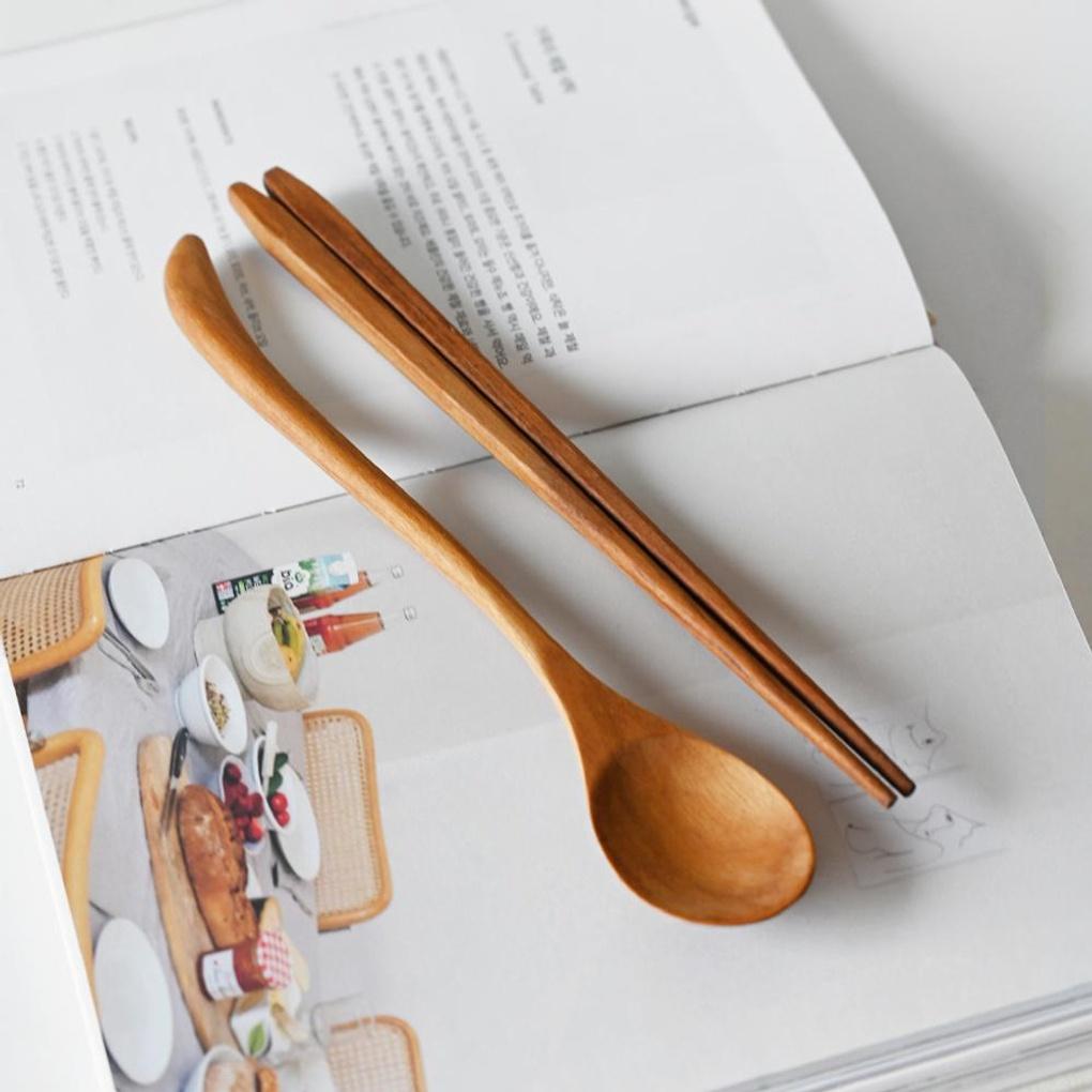 Handmade Teak Wood Spoon Set