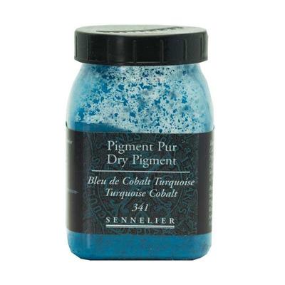 Powdered Pigment - Sennelier - Cobalt Blue Turquoise - 200 Ml Jar