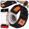 Pasek Nylonowy Alogy Nylon Strap Band Na Rzep Do Apple Watch 42/44/45/49Mm Czarny