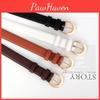 Belt Womens Waist With Durable Pu Material And Metal Buckle For Everyday Style