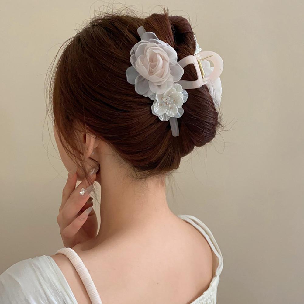 Bohemia Hair Claw Flower Grasping Clip New Hair Clip  Hair Accessories