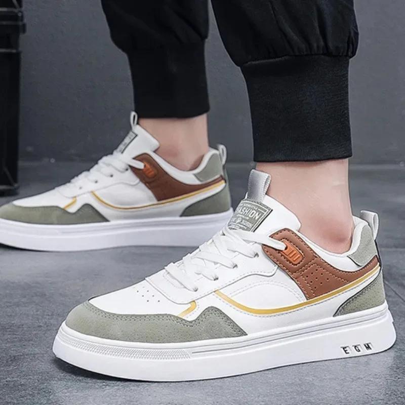 Fashion Men's Shoes Fashion Brand Quality Sneakers Versatile Thick Sole Breathable Board Shoes for Men Skateboard Shoes