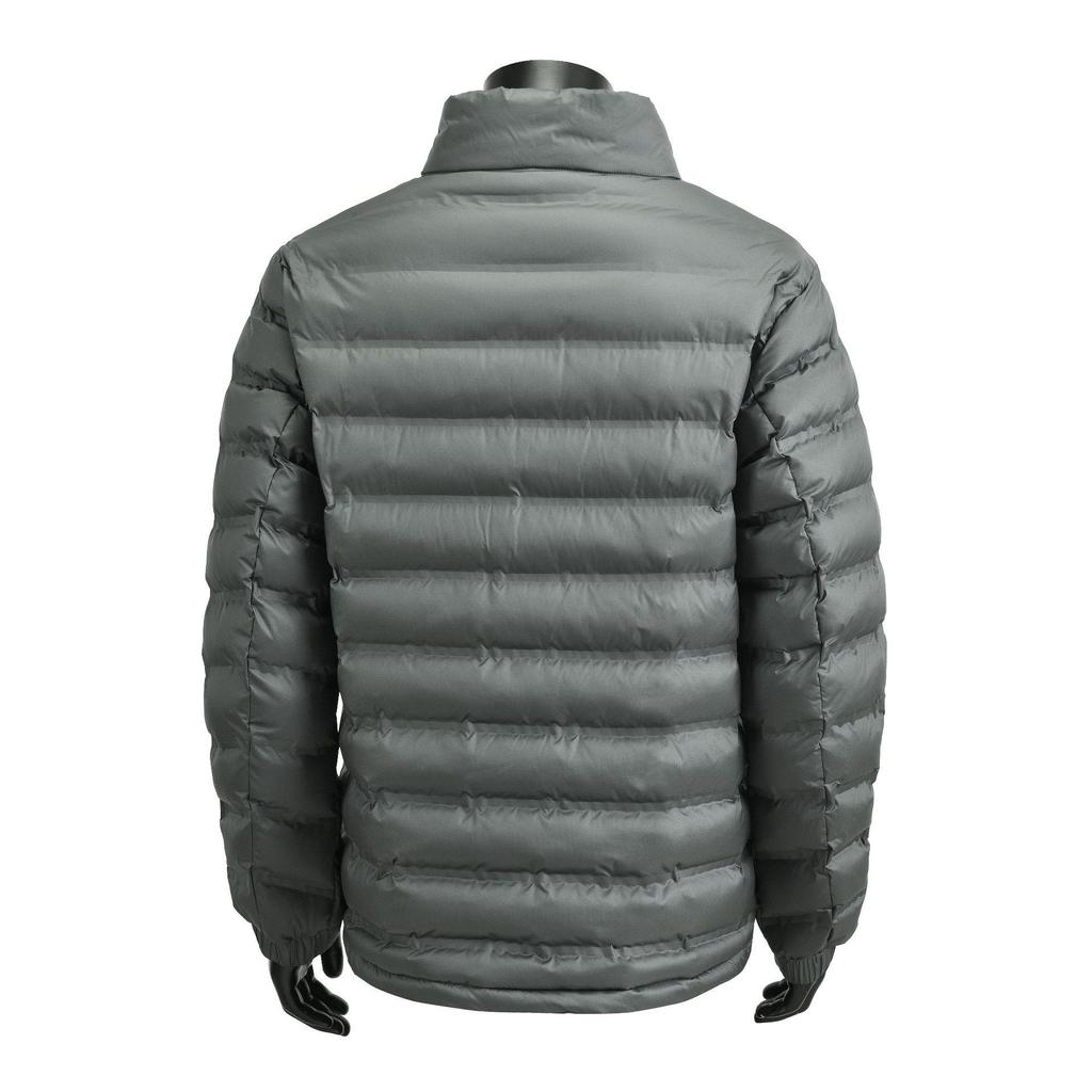 Men's Cross-Border Winter Cotton Jacket: Loose Fit, Stand Collar, Long Sleeve, Warm Outerwear.