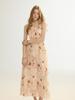 Sinseuden Nuage Ruffle Long Dress