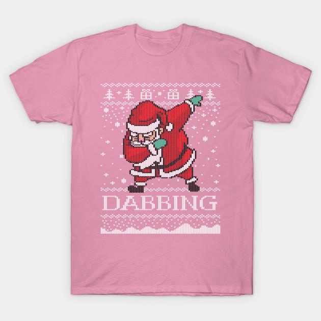T Shirt Women Ugly Christmas Sweater Dabbing Santa Shirt Jolly A Harajuku Print Kawaii Tshirt Summer Short Sleeve Female T-Shirt Top Tee