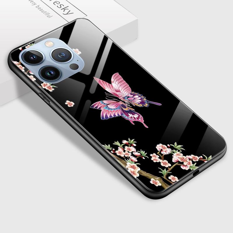 Tempered Glass Phone Case For Samsung A12 A16 A32 A53 S20FE S23 S25 Honor20 X6A 90Lite 9X Huawei Y9Prime2019 P30Lite Soft Edge Shockproof Smooth Shell