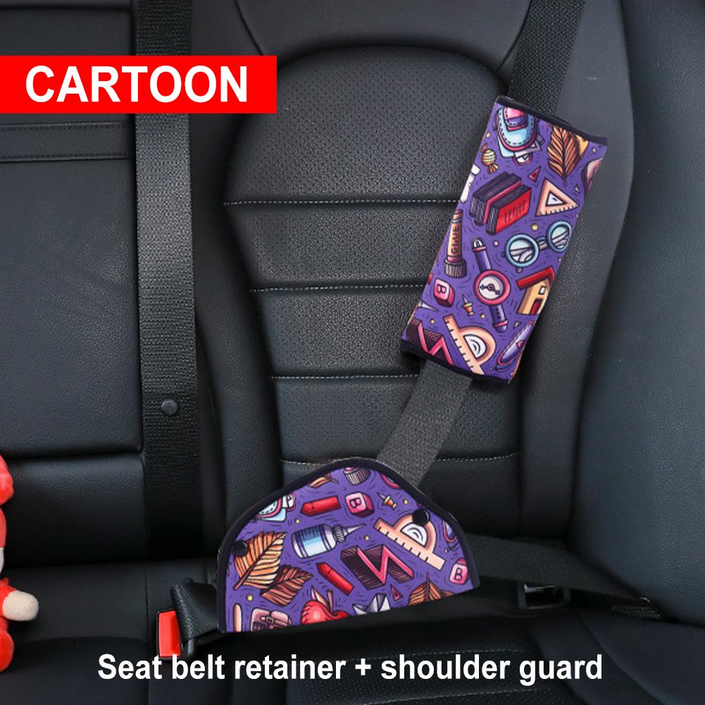 Universal Car Safe Seat Belt Cover Soft Infant Baby Child Seat Head Support Seat Belt Shoulder Cover Playpens Sleep Positioner