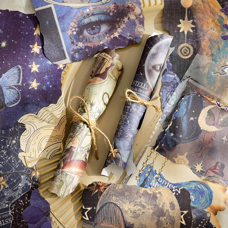 Mu Ran Dreamy Retro Artistic Notebook Decorative Stickers Pack