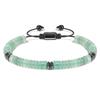 Natural Stone Beaded Adjustable Bracelet Women Minimalist Geometric Design Handmade Crystal Jewelry