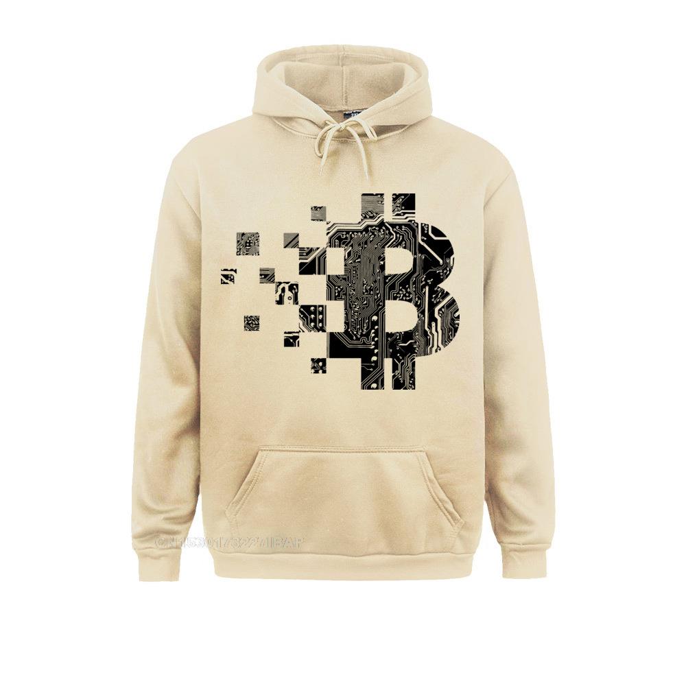 Herren Casual Pullover Bitcoin BLOCKCHAIN LEITERPLATTE Design Hoodie Bio-Baumwoll-Hoodie Erwachsene Für Herren