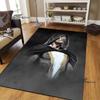 Dwayne Johnson Movie Carpets and Rug Black Adam Carpet Floor Mat Living Room Bedroom Large Area Soft Carpet Kids Room Rug