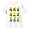 Leisure I Draw Sarah and Duck  Cartoon  T Shirt Unisexs Cotton Short Sleeve  Round Neck Summer Tops