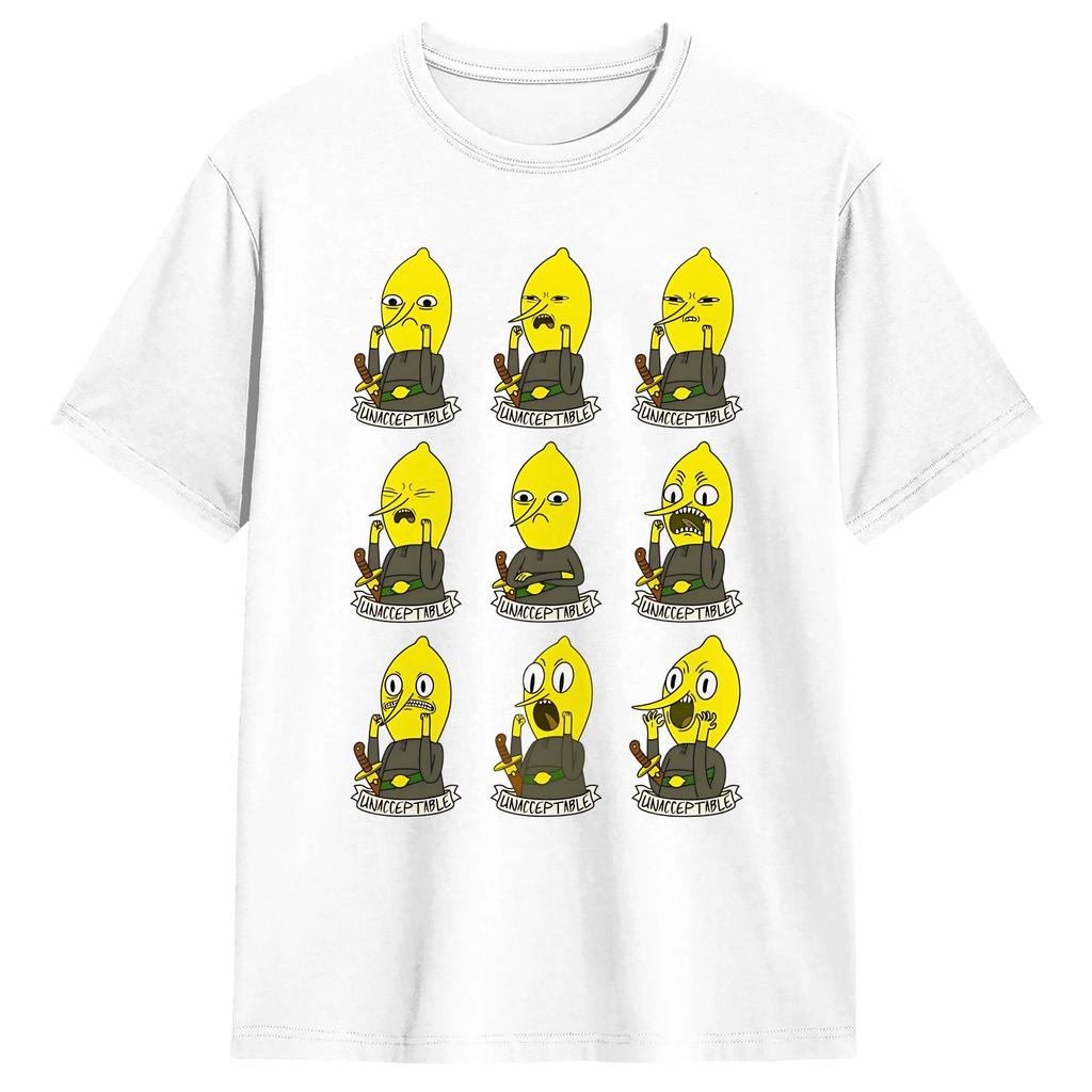 Leisure I Draw Sarah and Duck Cartoon T Shirt Unisexs Cotton Short Sleeve Round Neck Summer Tops