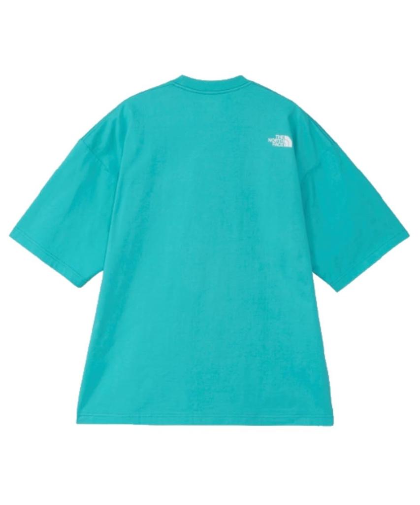 The North Face Yosemite Animal Geyser Size L S/S Tee, Aqua,
