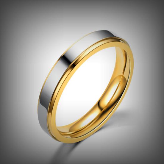 Módní milenec páry ženy Titanium ocel zásnubní prsten snubní prsten šperky