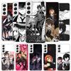 Bungo Stray Dogs Double Black Cover Phone Case For Samsung Galaxy S26 S25 Edge S24 Ultra S23 S22 Plus S21 S20 FE Soft Fundas She