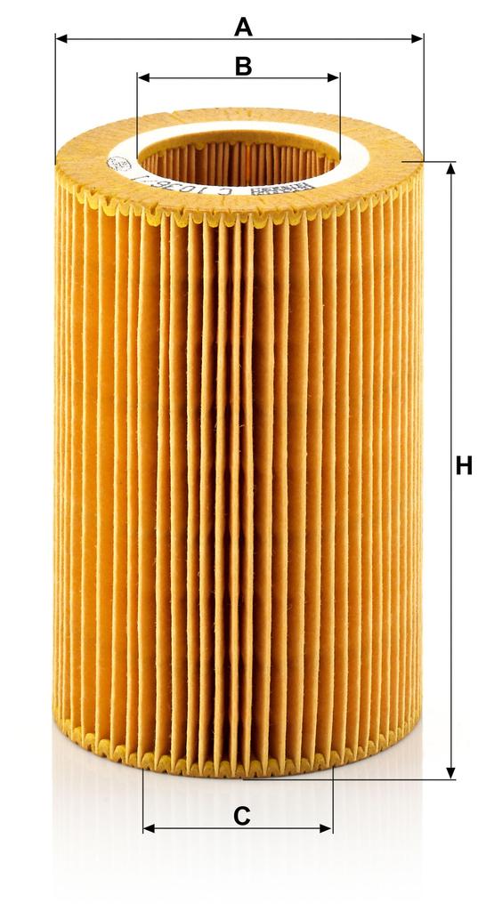 MANN FILTER Air Filter C1036/1
