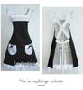 Korean Style Lace Apron - Fashionable, Oil & Stain-Proof Women's Kitchen Waist Apron