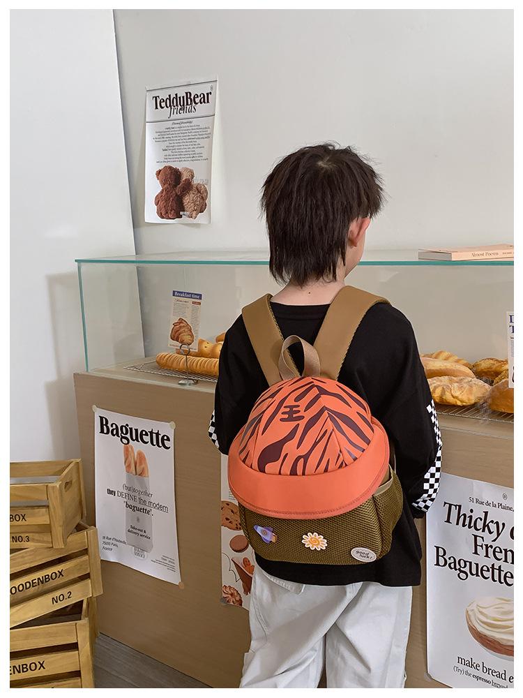 2025 Cute Cartoon Fruit Hat Kindergarten Backpack for Boys & Girls