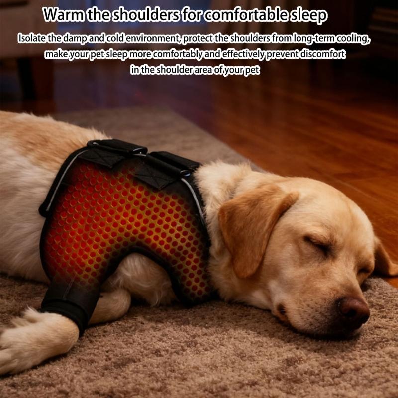 Adjustable Dog Shoulder Brace Front Leg Support for Quick Application Daily Pet Care Routine Outdoor Walking Support