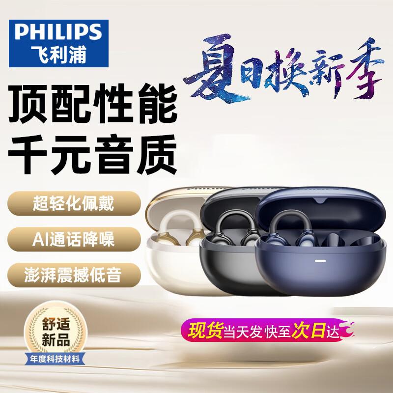 

Philips TAT3469 Open-Ear Clip-On Wireless Bluetooth Headphones